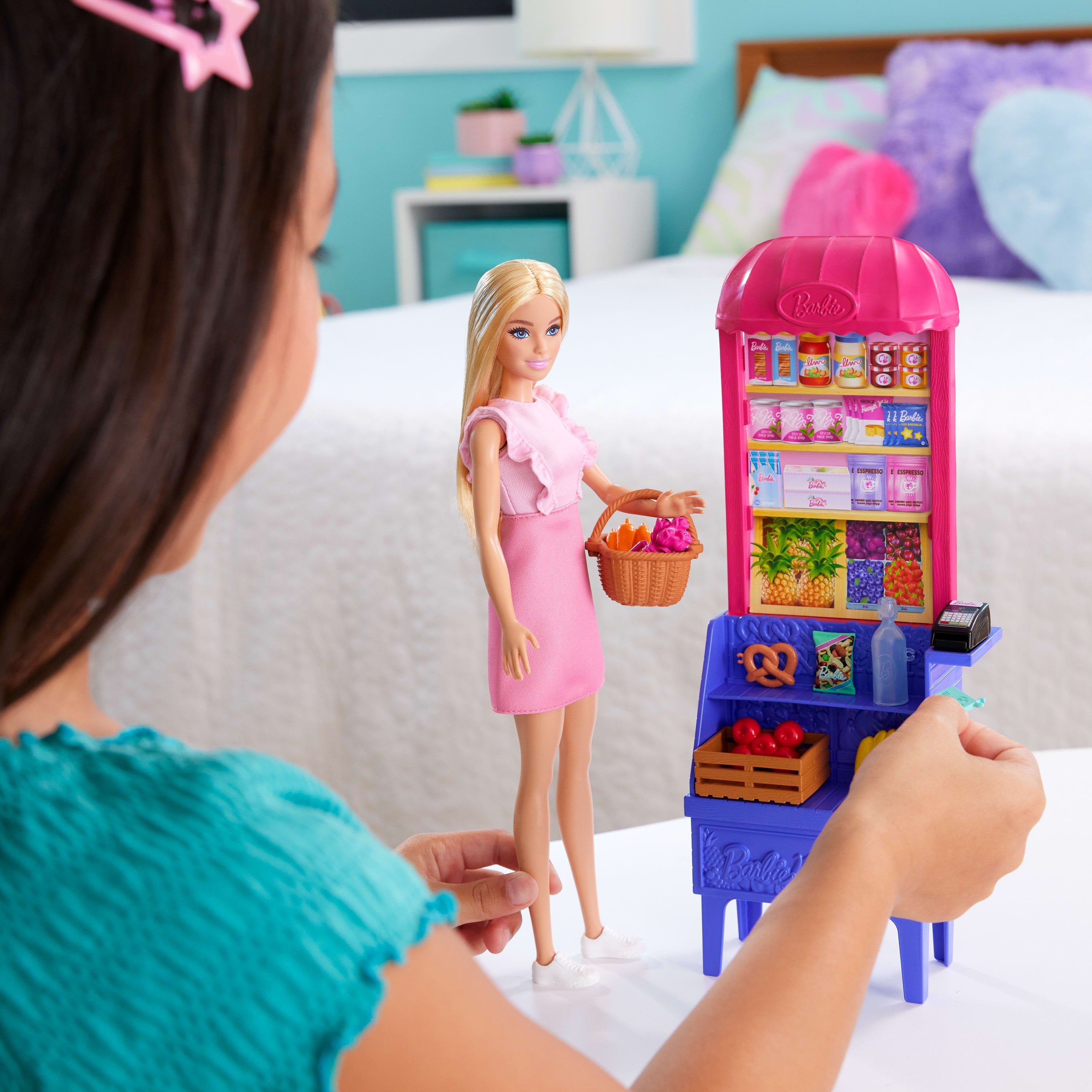 Muñeca Mattel Barbie Malibu Market Stall Playset, Jct05