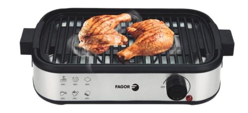 EAN 8436589741560 - Fagor SmokeFree Independiente 1800 W Negro, Acero inoxidable imagen 2