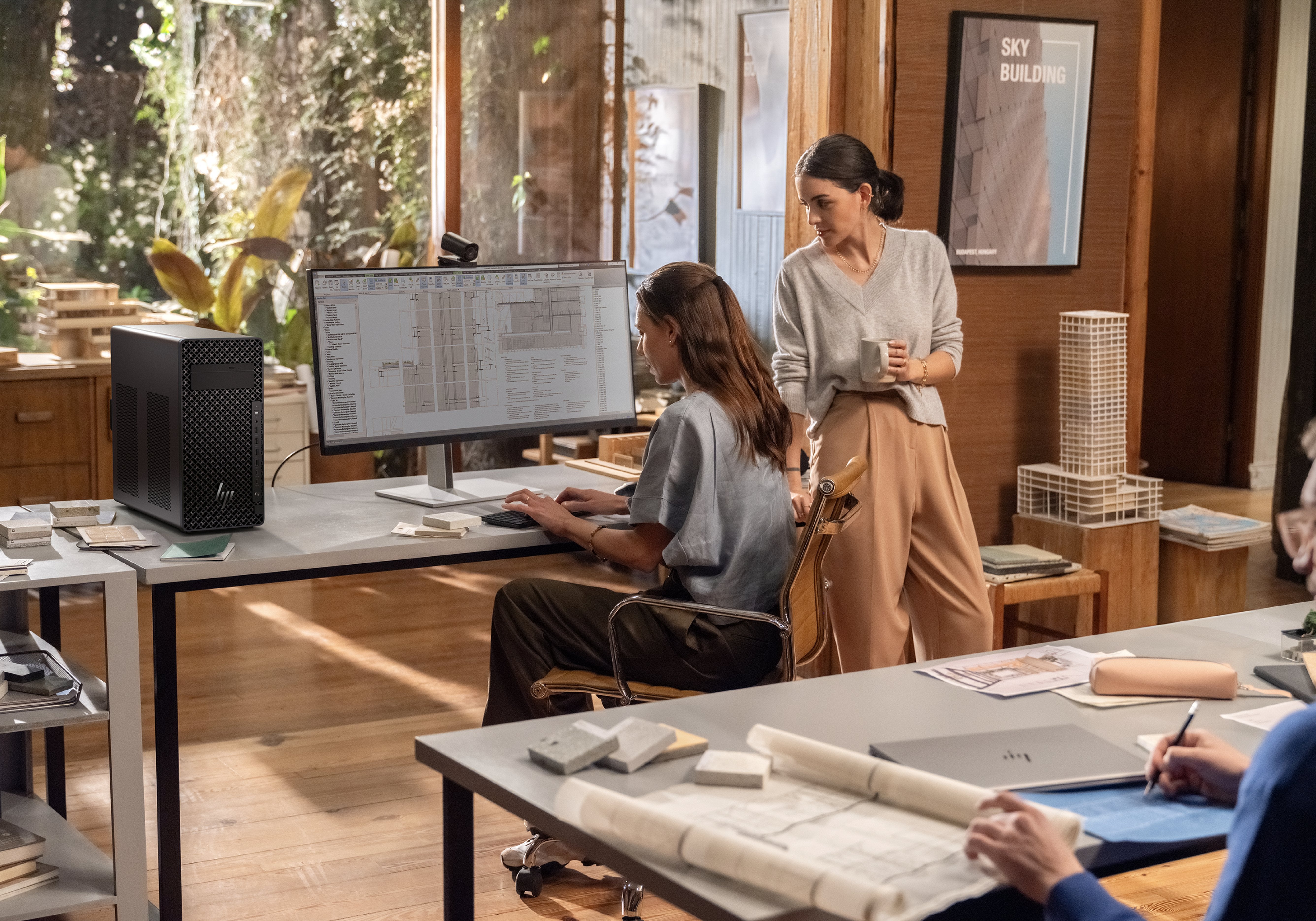 Pc Workstation Hp Z2 Tower G1i Desktop Wolf Pro Security Edition Ultra 7 265k 64 Gb W 11 Pro Negro