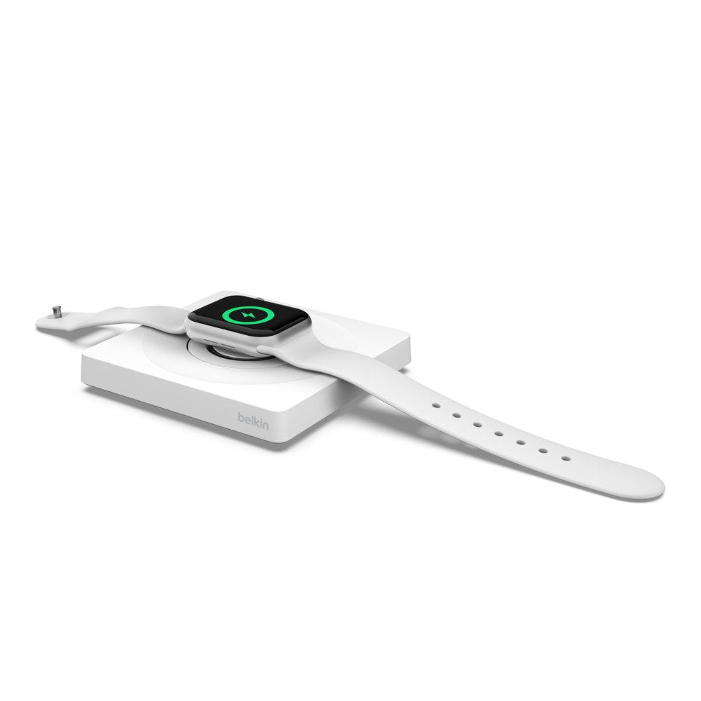 Base De Carga Inalambrica Belkin Wiz015btwh Para Apple Watch Blanco