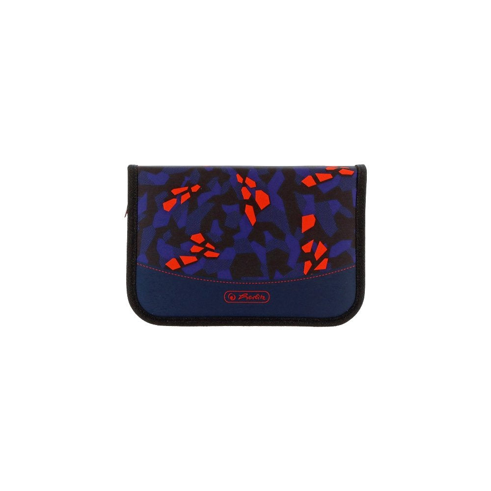 Herlitz Juego De Mochilas Escolares De 4 Piezas, Color Azul Y Rojo,