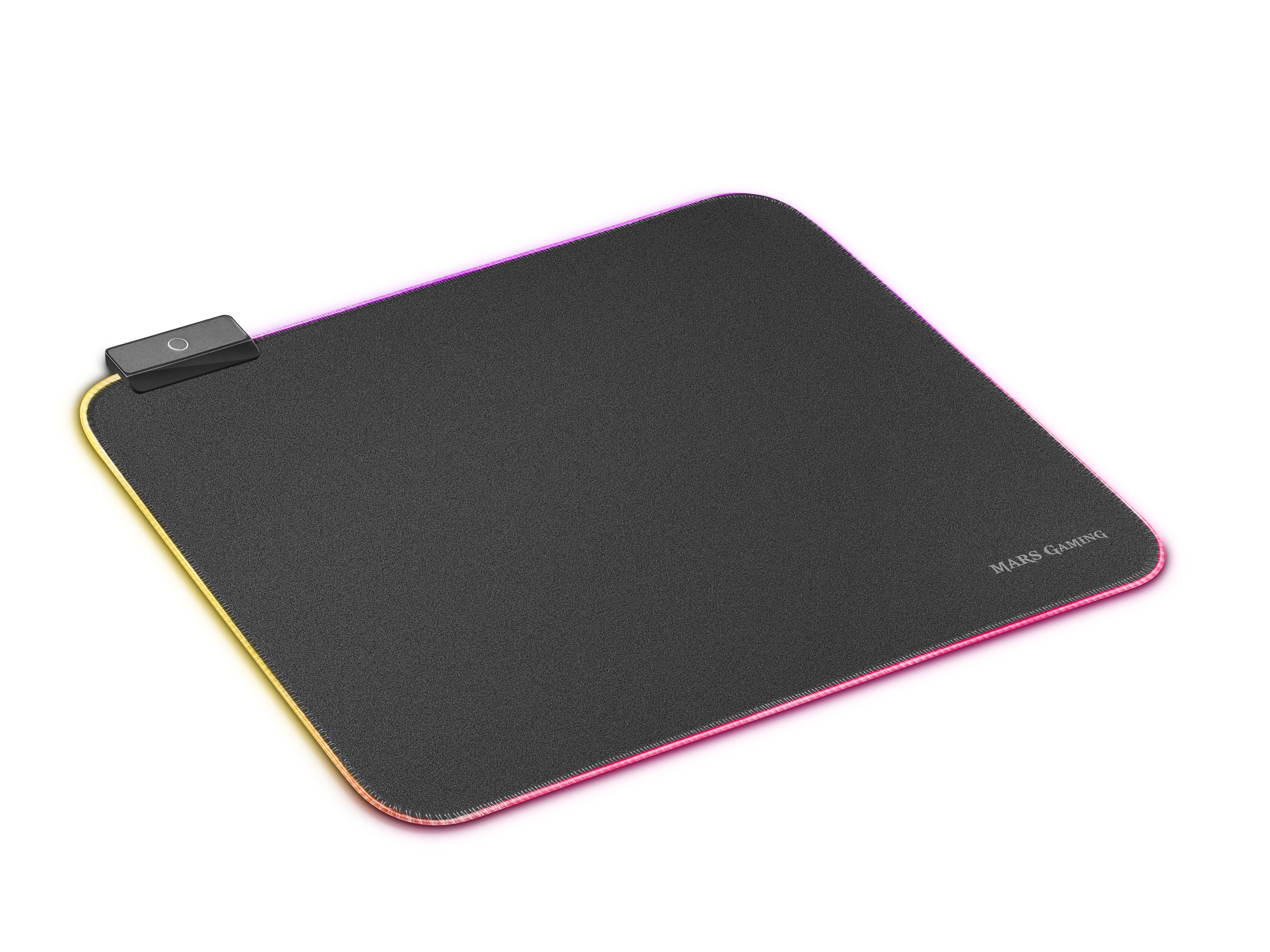 Alfombrilla Mars Gaming Mmprgbl Con Iluminación Led 365 X 265 X 4mm