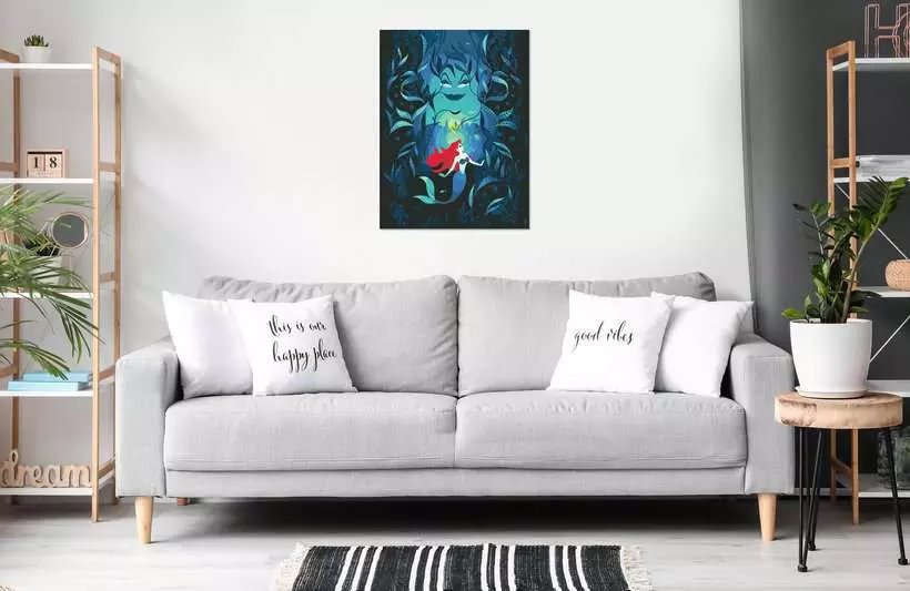 Ravensburger Creart - Disney Arielle Y Ursula, Pintura 23732