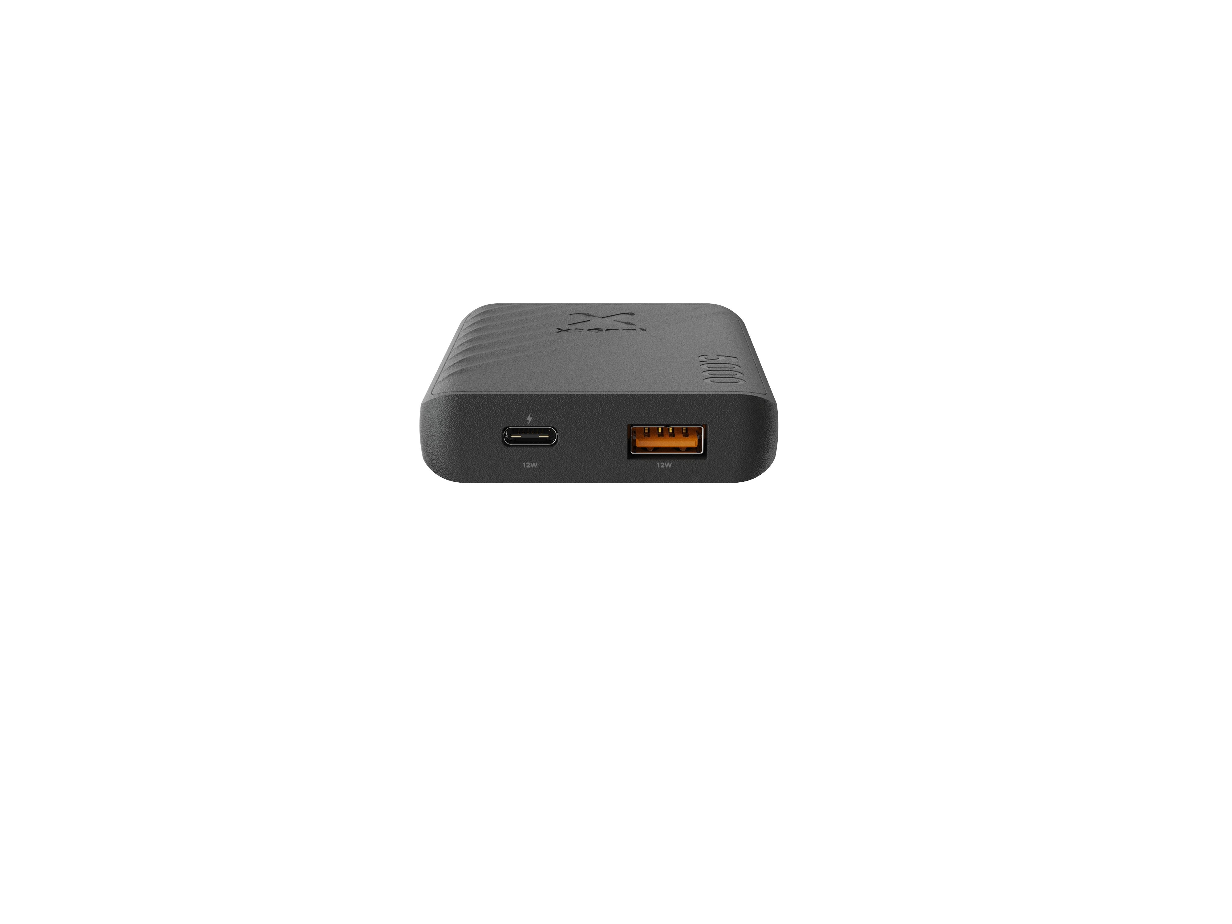 Power Bank Xg2051 Go2 12w 5000mah Negro Carbon Xtorm 12w/ 5000mah/ Carga Rápida/ Usb-C, Usb-A