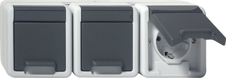 EAN 4010337092773 - GIRA 4789 30 toma de corriente Schuko Gris imagen 1