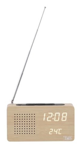 EAN 3303170112182 - T'nB CLOCKFMWD radio Reloj Digital Madera imagen 3