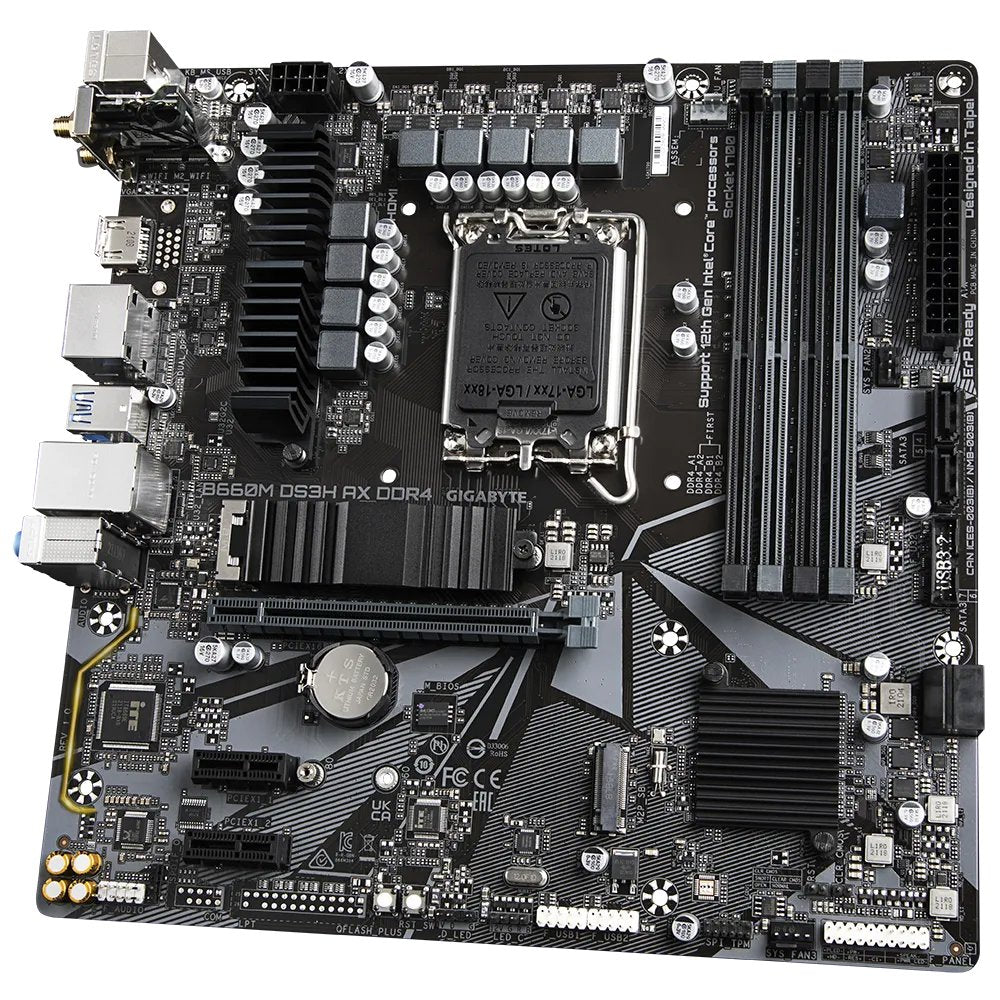 Placa Base Gigabyte B660m Ds3h Ax Ddr4 1700 4ddr4 1xhdmi 2xdp 4xsata3