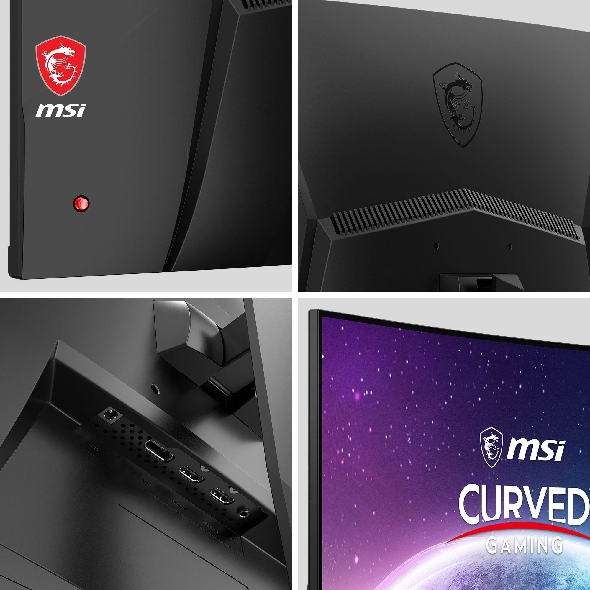 Monitor Gaming Msi Optix G32c4xde, 32" Negro, Fhd, Va, Hdmi, Displayport, Panel 250hz