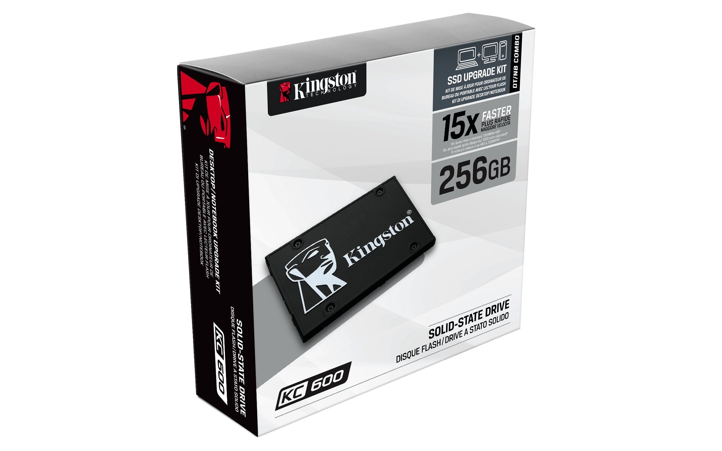 EAN 0740617300161 - Kingston Technology KC600 256 GB 2.5" Serial ATA III 3D TLC imagen 5