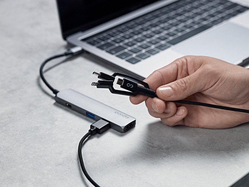 EAN 8596049091458 - Epico 9915111900012 base para portátil y replicador de puertos USB 3.2 Gen 1 (3.1 Gen 1) Type-C Negro, Gr imagen 6