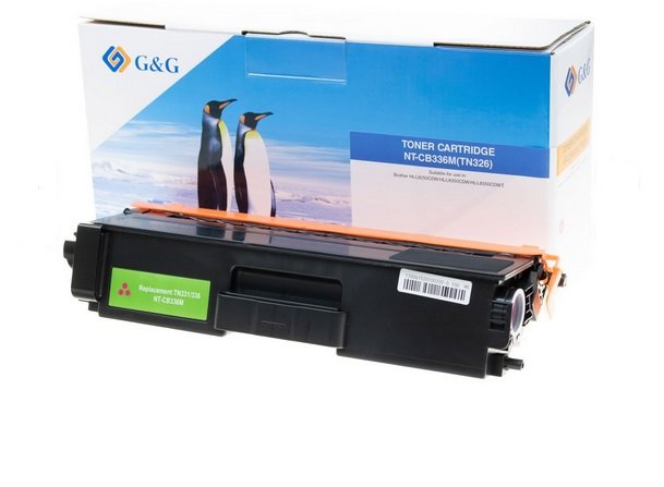 EAN 6970153218314 - G&G NT-CB336M cartucho de tóner 1 pieza(s) Compatible Magenta imagen 1