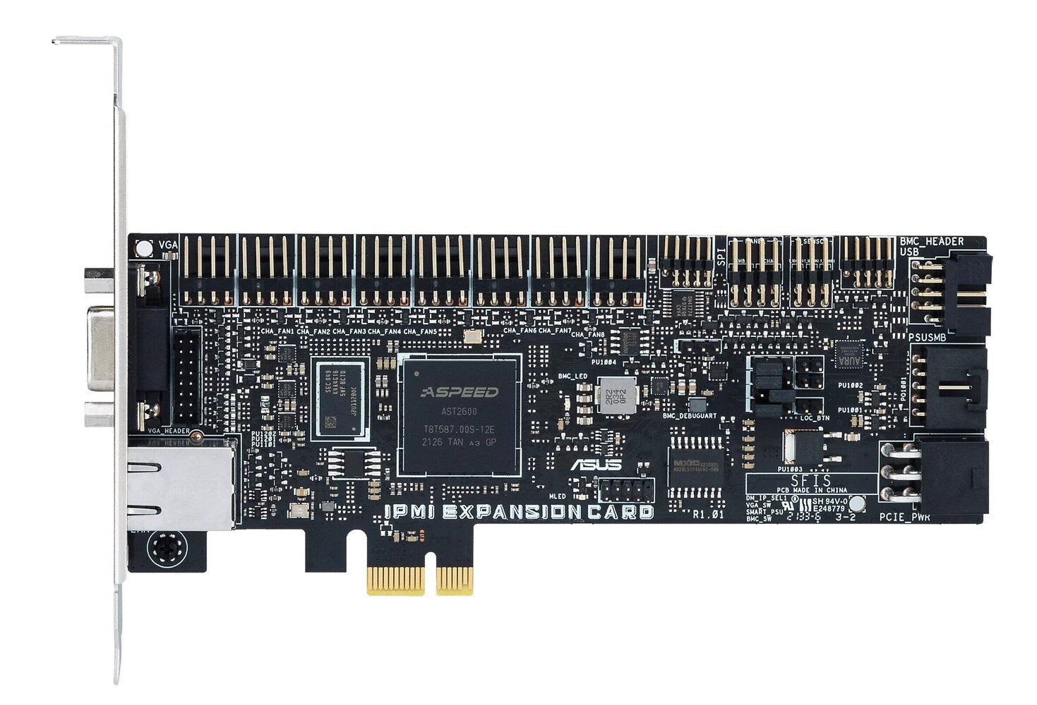 EAN 4711081525592 - ASUS IPMI EXPANSION CARD-SI tarjeta y adaptador de interfaz Interno RJ-45, VGA imagen 1