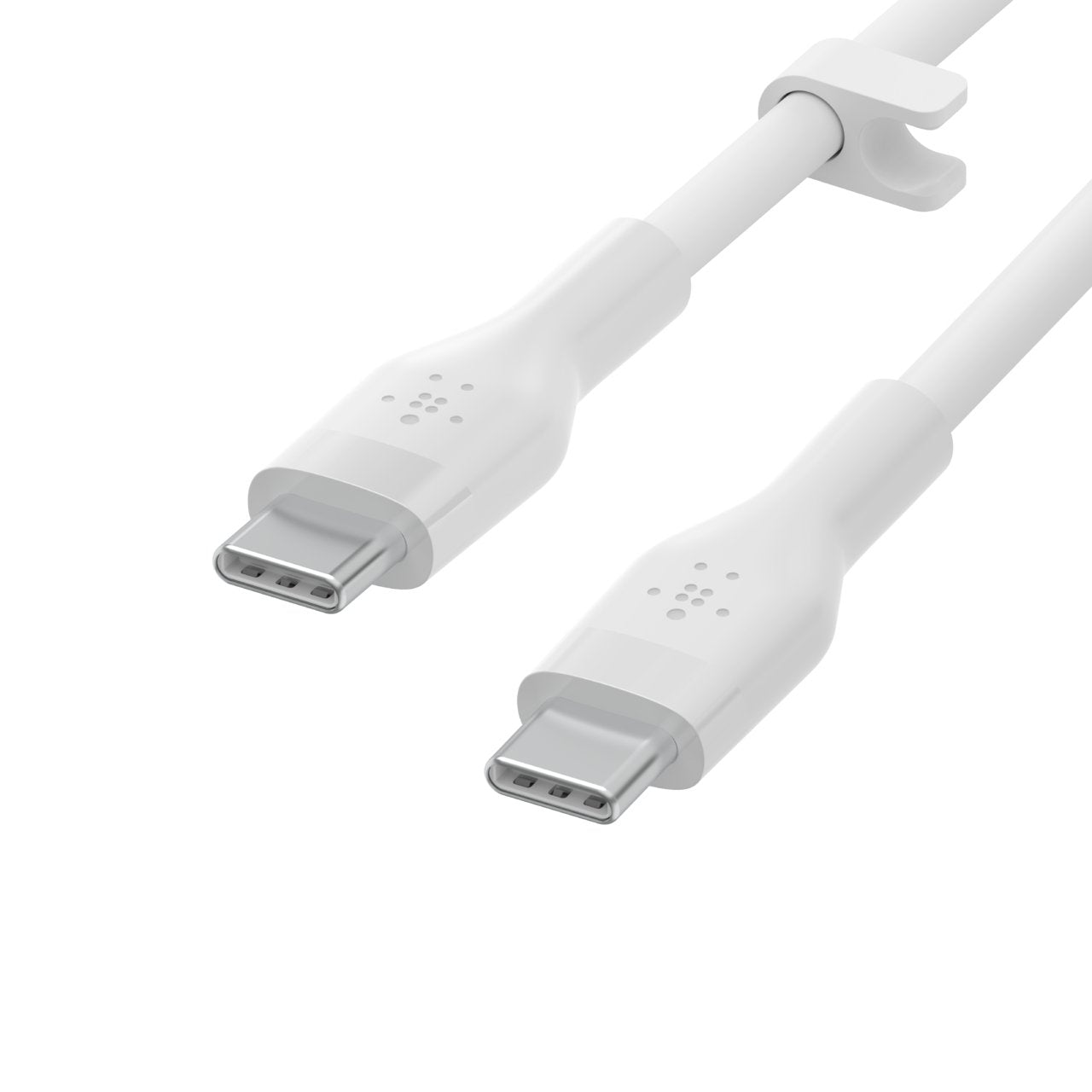 1x2 Belkin Flex Silicone Cabl 1m Usb-C/Usb-C B+W Cab009bt1mbw2pk