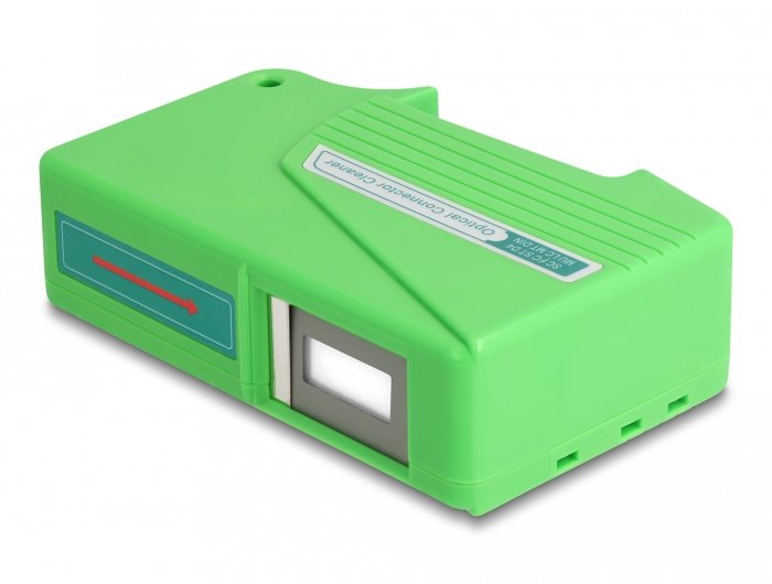 Delock Lwl Reinigungskassette Para Meckverbinder Mit 1,25 Und 2,50 Mm Hülse