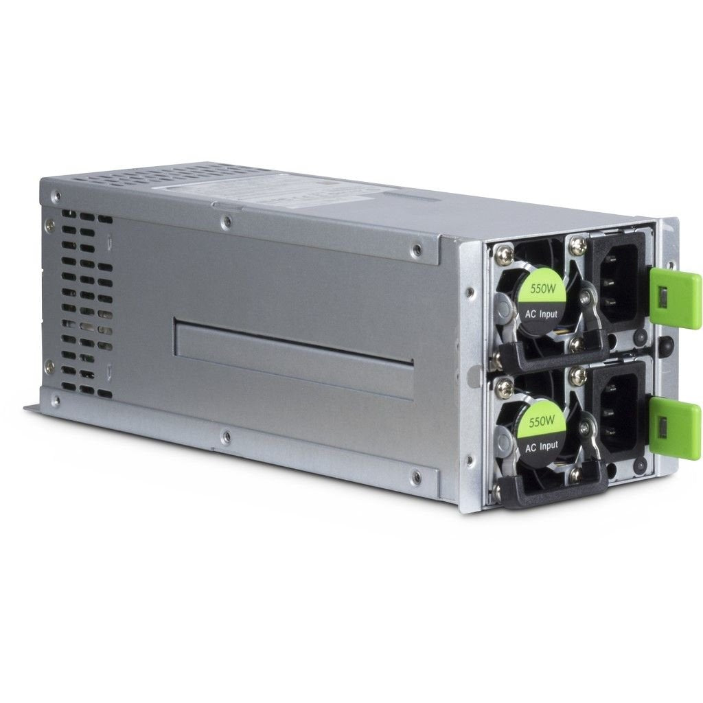 EAN 4260455642293 - Inter-Tech Aspower R2A-DV0550-N unidad de fuente de alimentación 550 W 20+4 pin ATX Acero inoxidable imagen 1