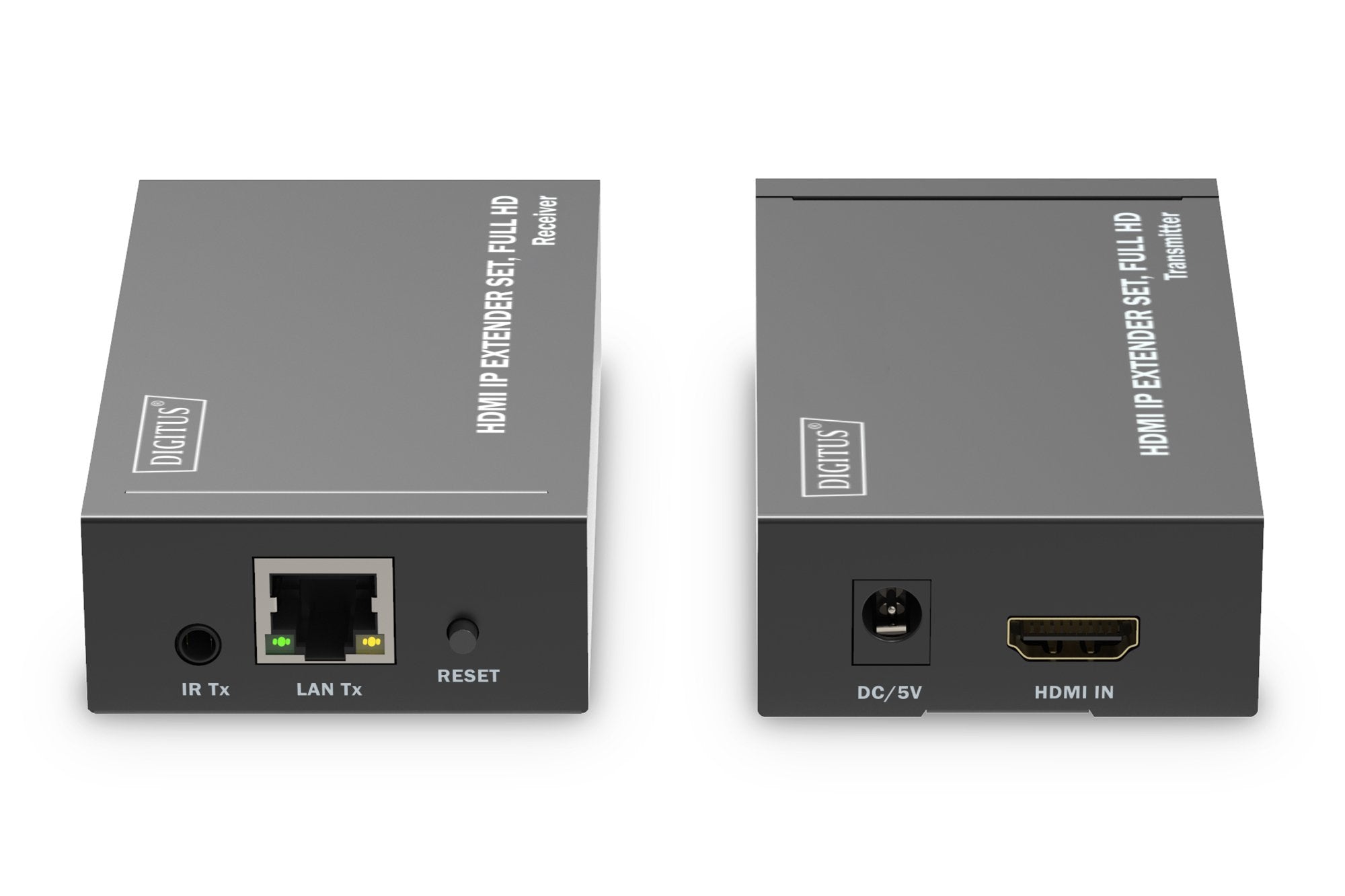 EAN 4016032482666 - Digitus DS-55517 extensor audio/video Transmisor y receptor de señales AV Negro imagen 3