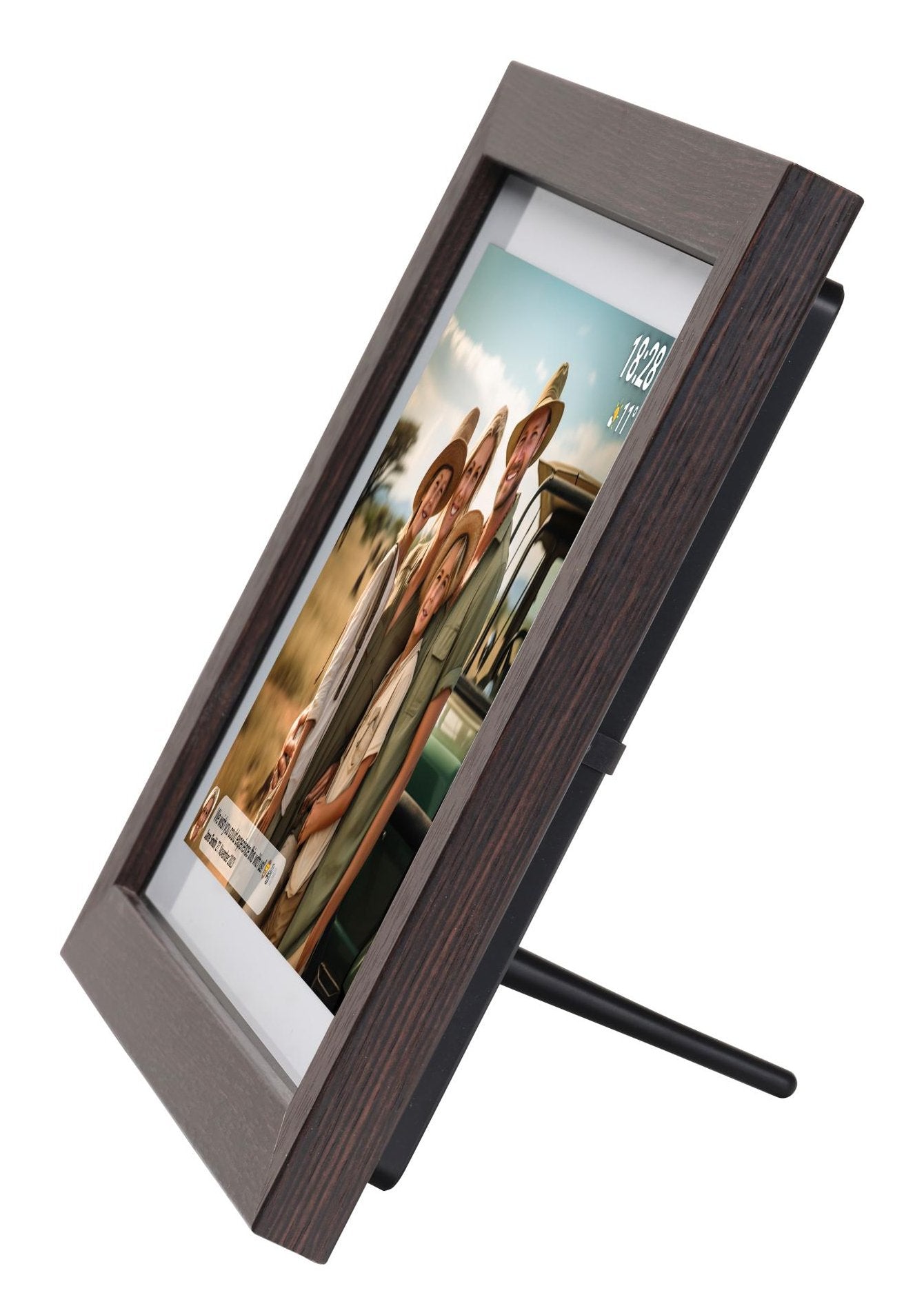 EAN 5706751070310 - Denver PFF-1042DWMK2 marco fotográfico digital Madera 25,6 cm (10.1") Pantalla táctil Wifi imagen 4