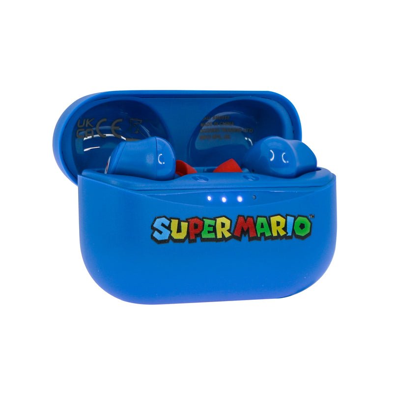 Auriculares Inalambricos Blue Super Mario Nintendo