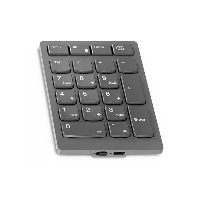 Lenovo Go Wireless Teclado Numérico Universal Bluetooth/Usb/Rf Wireless Gris