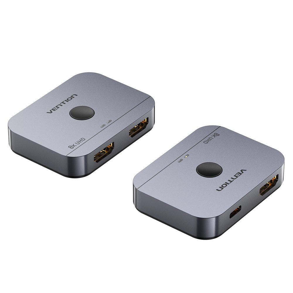 Conmutador Hdmi 4k Bidireccional Vention Akph0 Hdmi Hembra 2x Hdmi Hembra Usb Tipo-C Hembra