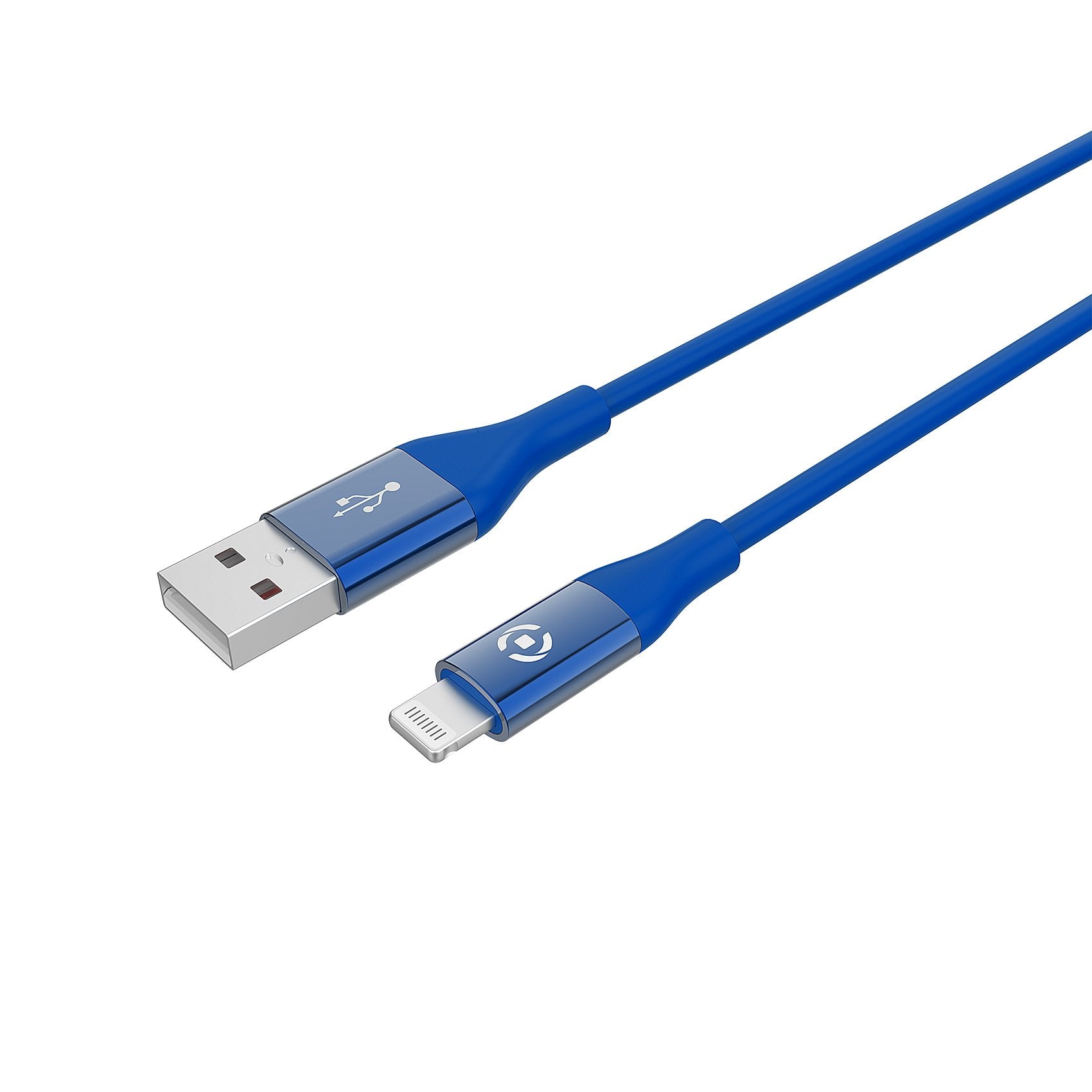 EAN 8021735745549 - Celly USBLIGHTCOLORBL cable de conector Lightning 1 m Azul imagen 1