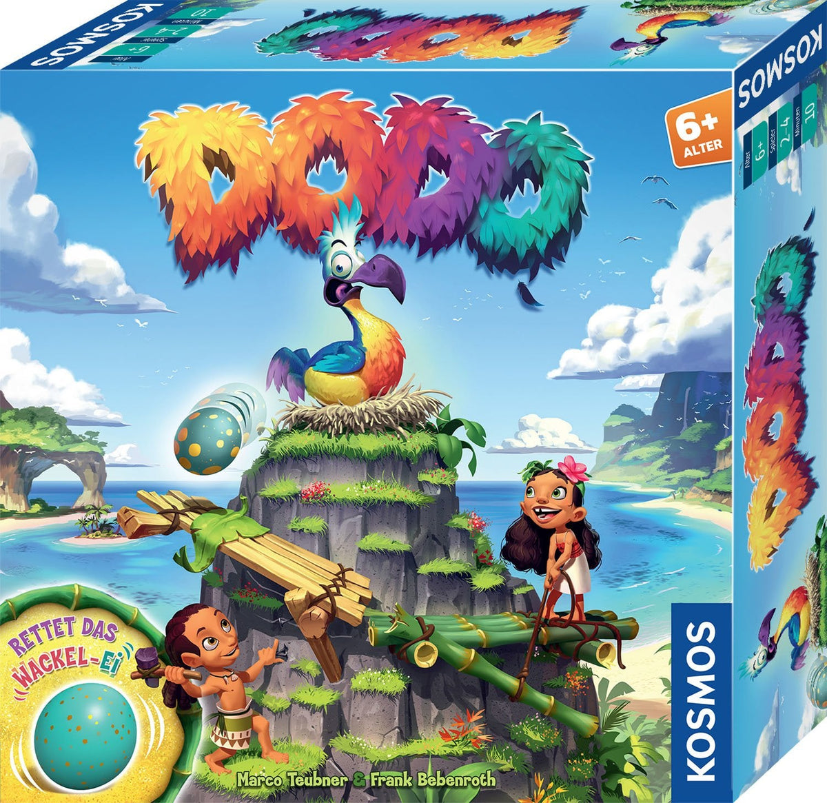 Kosmos Dodo - ¡Salva El Huevo Tambaleante!, Juego De Mesa 697945