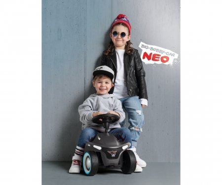 Big Bobby-Car-Neo Antracita, Correpasillos Deslizante