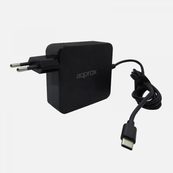 Approx Cargador De Portatil Universal Usb-C 90w - Compatible Con Pd - Cable 1.10m