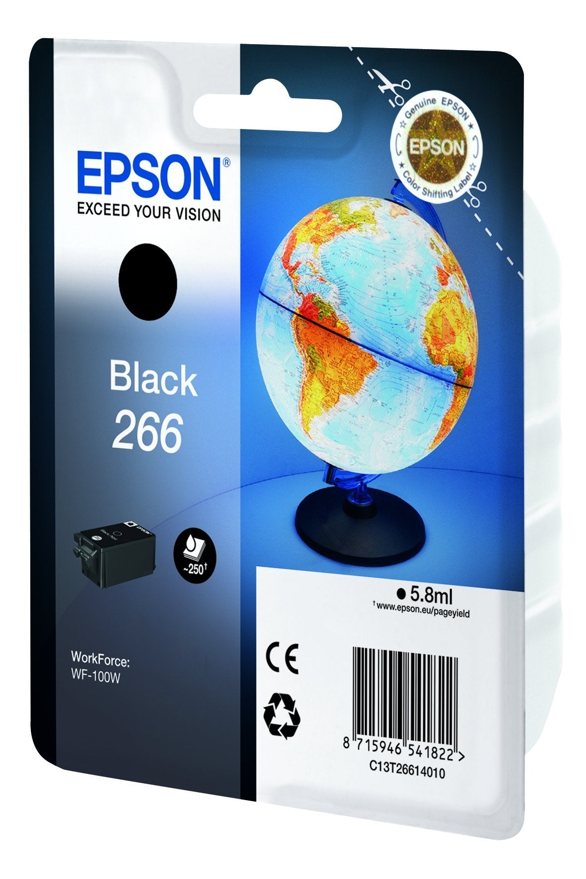 EAN 8715946541822 - Epson Globe C13T26614010 cartucho de tinta 1 pieza(s) Original Negro imagen 2