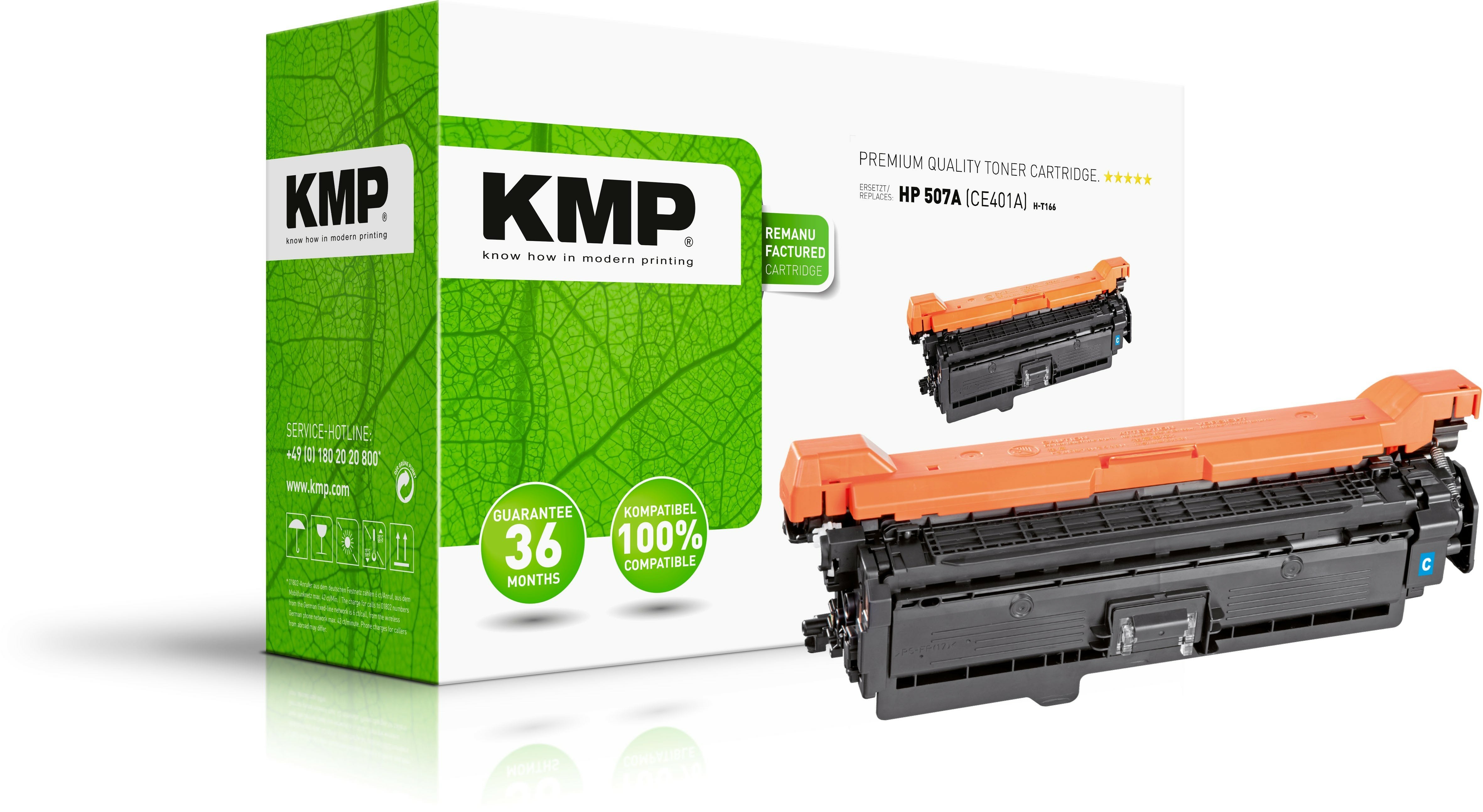 EAN 4011324123234 - KMP H-T166 cartucho de tóner 1 pieza(s) Cian imagen 1