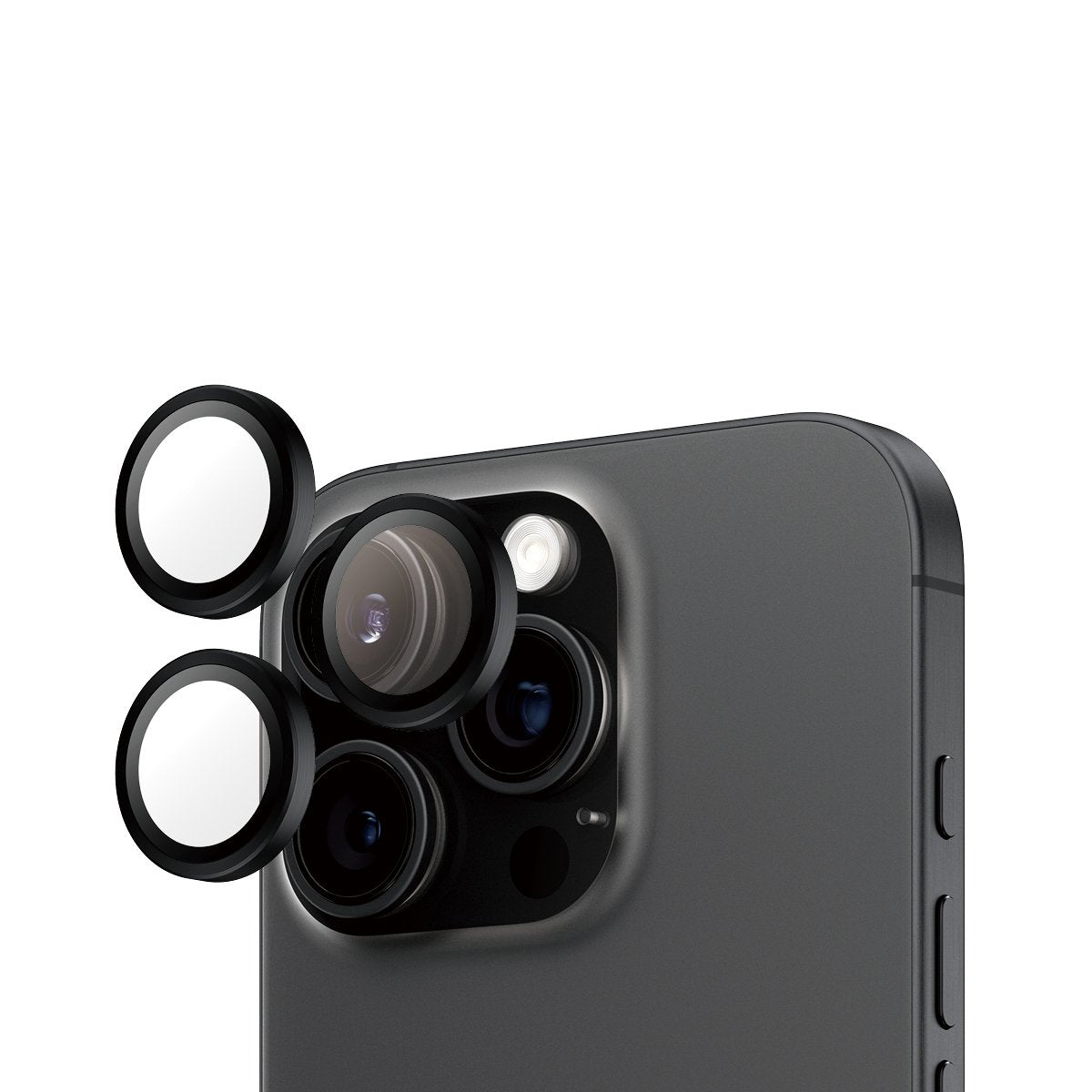 EAN 5715685003011 - PanzerGlass ® Hoops® Camera Lens Protector Black iPhone 16 Pro | 16 Pro Max Protector de pantalla Apple 1 imagen 1