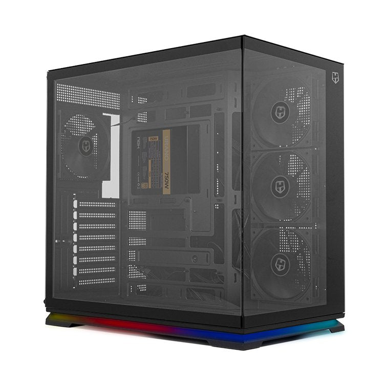 Caja Pc Nox Atx Semitorre Hummer Galaxy Argb Negra