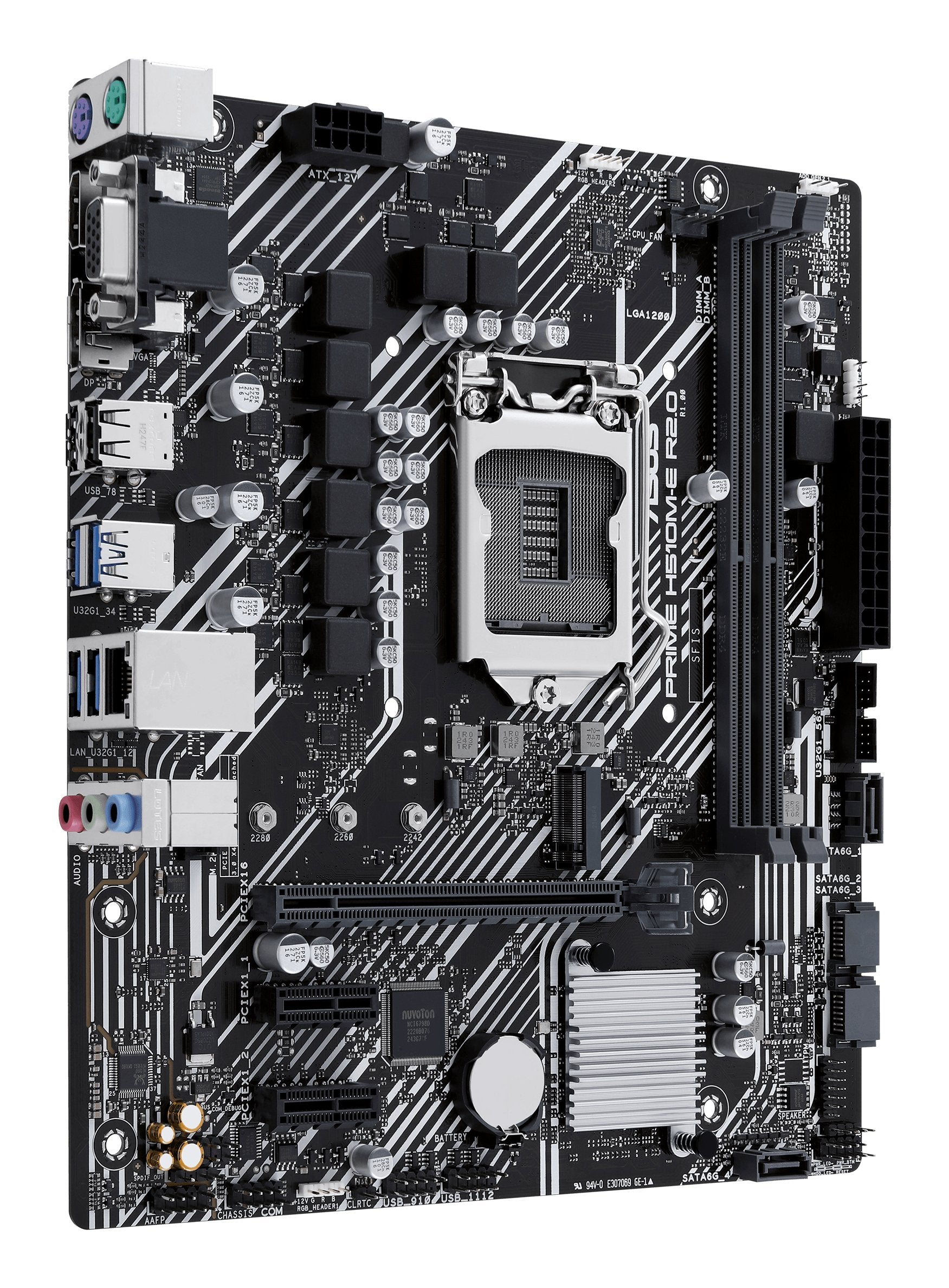 Placa Base Asus Prime H510m-E R2.0 Intel,1200,Ddr4,Matx