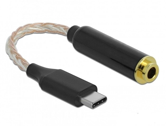 EAN 4043619663026 - DeLOCK 66302 cable de teléfono móvil Negro 0,125 m USB C imagen 1