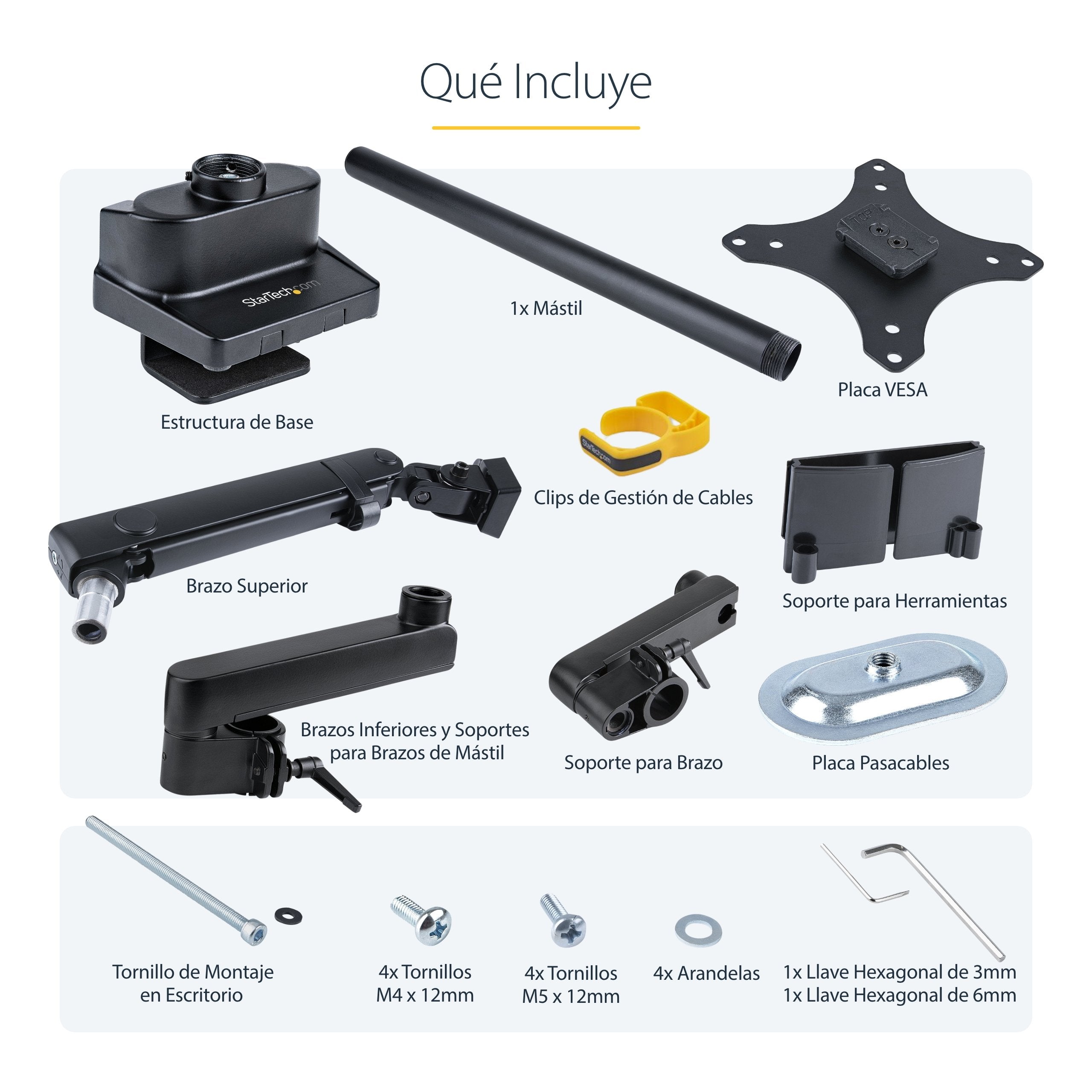 Startech Soporte Monitor Vesa 2xusb 3.0