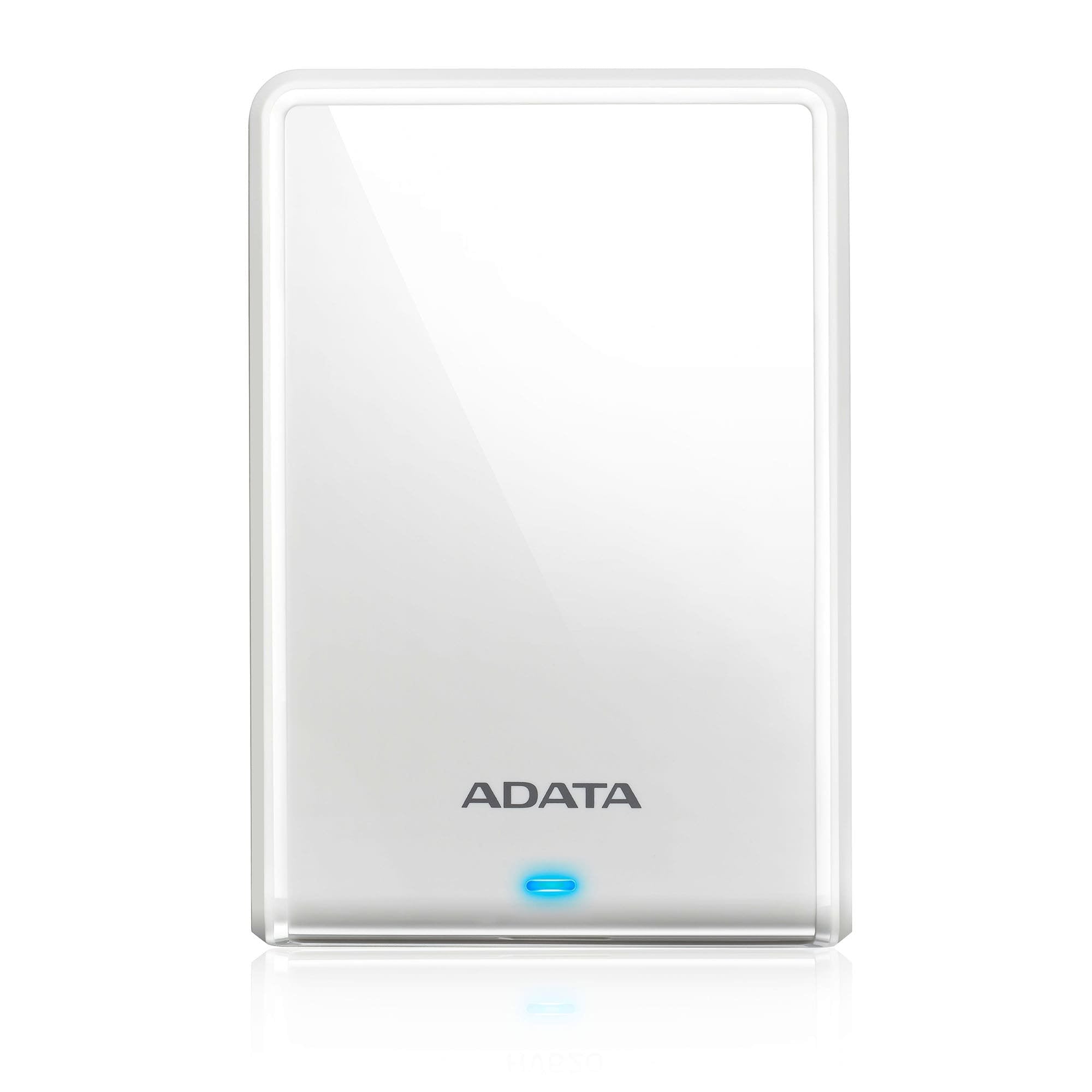Adata 1tb Portable Hard Drive (White) Hv620s Usb 3.1, Color Box