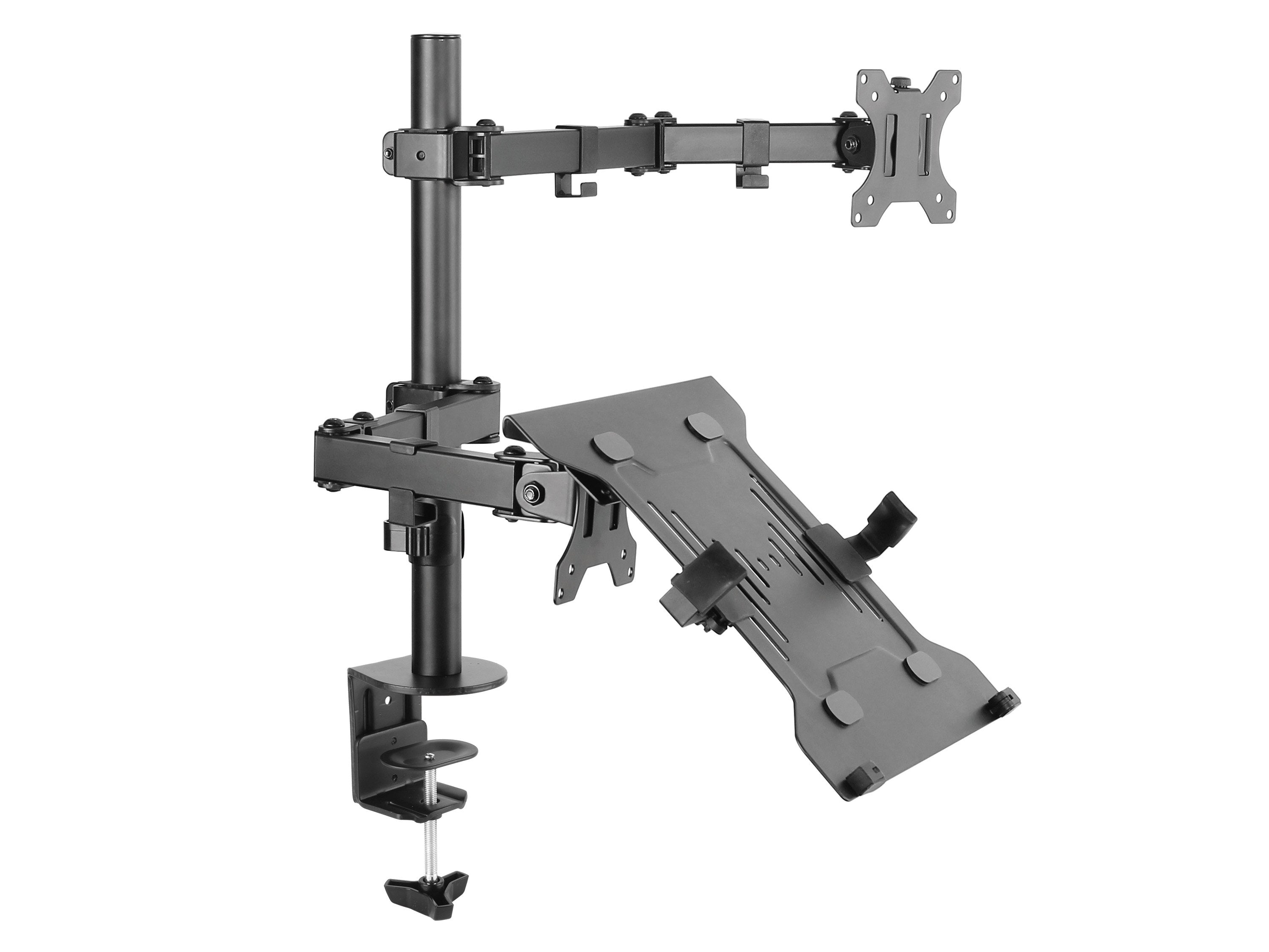 Equip Soporte Pantalla Para Mesa 13-32 Doble Brazo Articulado Soporta 2 Monitores