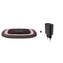 EAN 4040895005601 - RealPower FreeCharge-10 Smartphone Negro Cargador inalámbrico Carga rápida Interior imagen 5