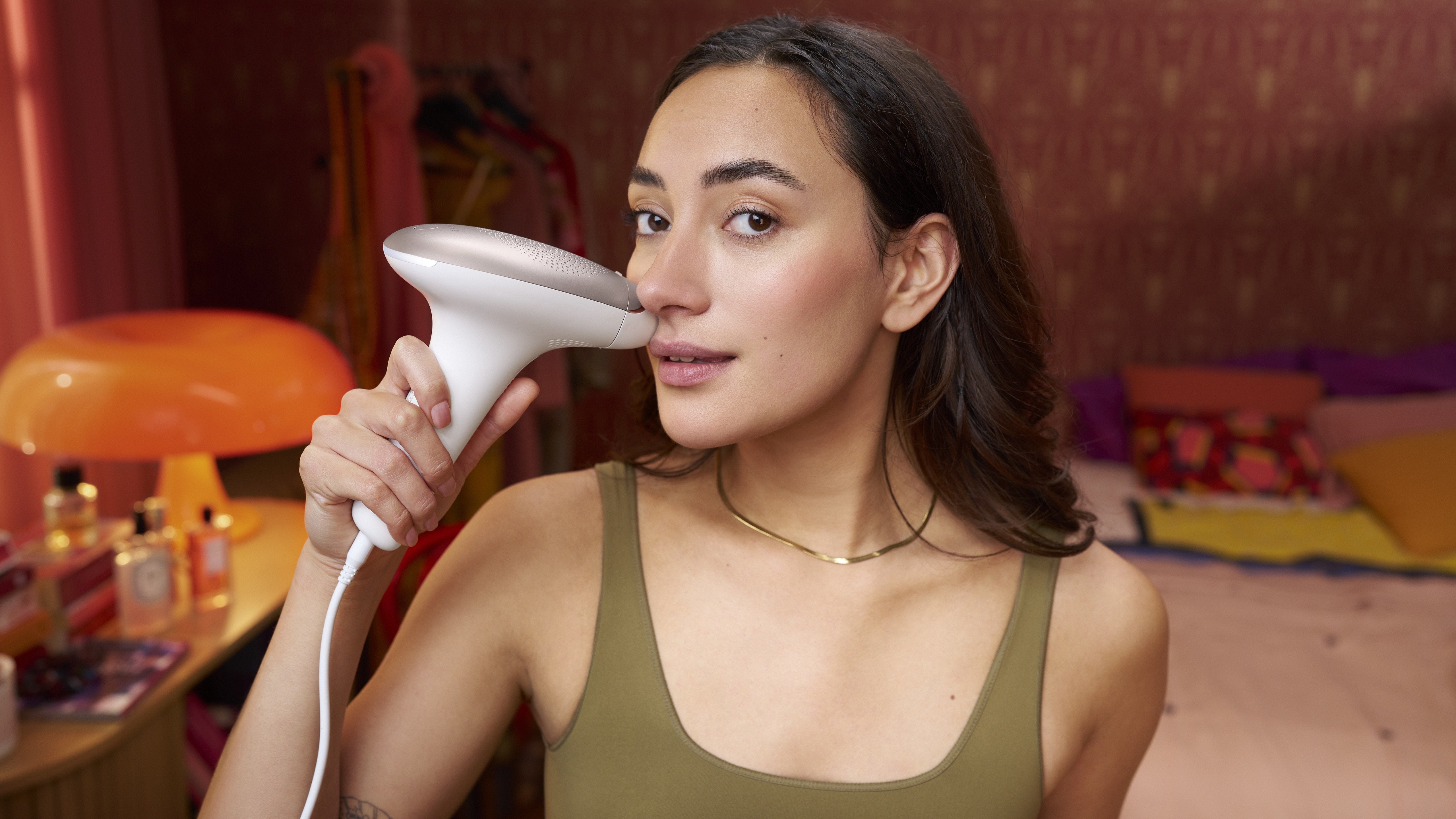 Depilator Ipl Philips Lumea Advanced Sc1997/00 + Trymer Hp6388/00