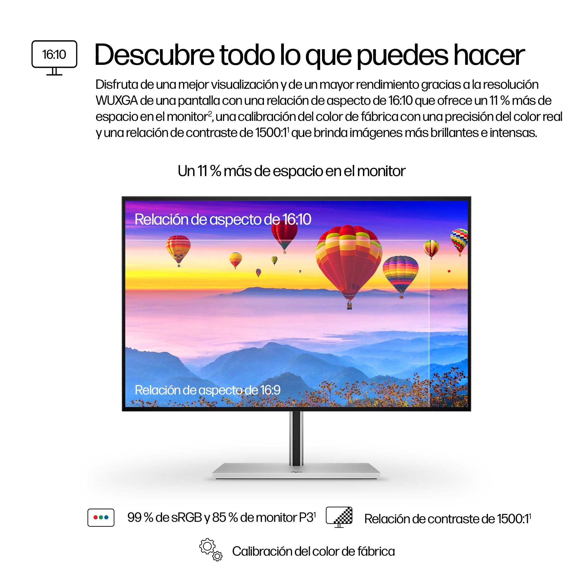 EAN 5715063476314 - HP Series 7 Pro 724pu pantalla para PC 61 cm (24") 1920 x 1200 Pixeles LCD Plata imagen 5