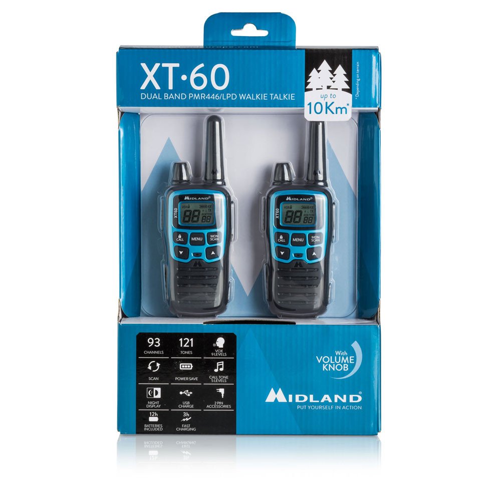 Midland Xt60 C1179 Pmr/Lpd-Handfunkgerät 2er Set