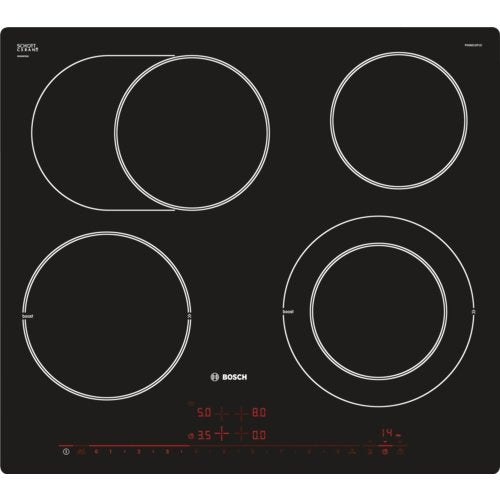 EAN 4242002830803 - Bosch PKN601DP1D hobs Negro Integrado Cerámico 4 zona(s) imagen 1