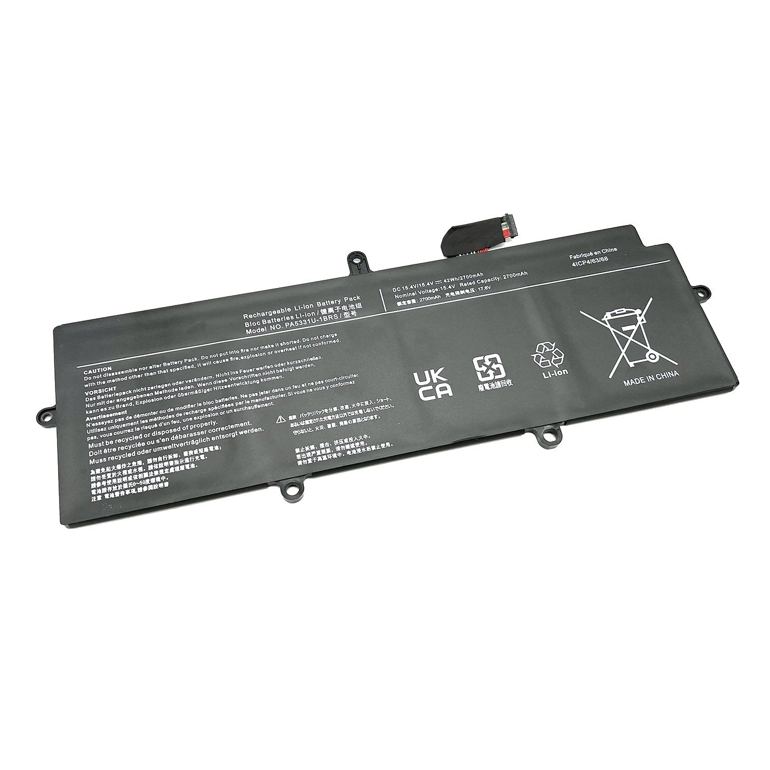V7 Batería De Recambio T-Pa5331u-V7e Para Toshiba