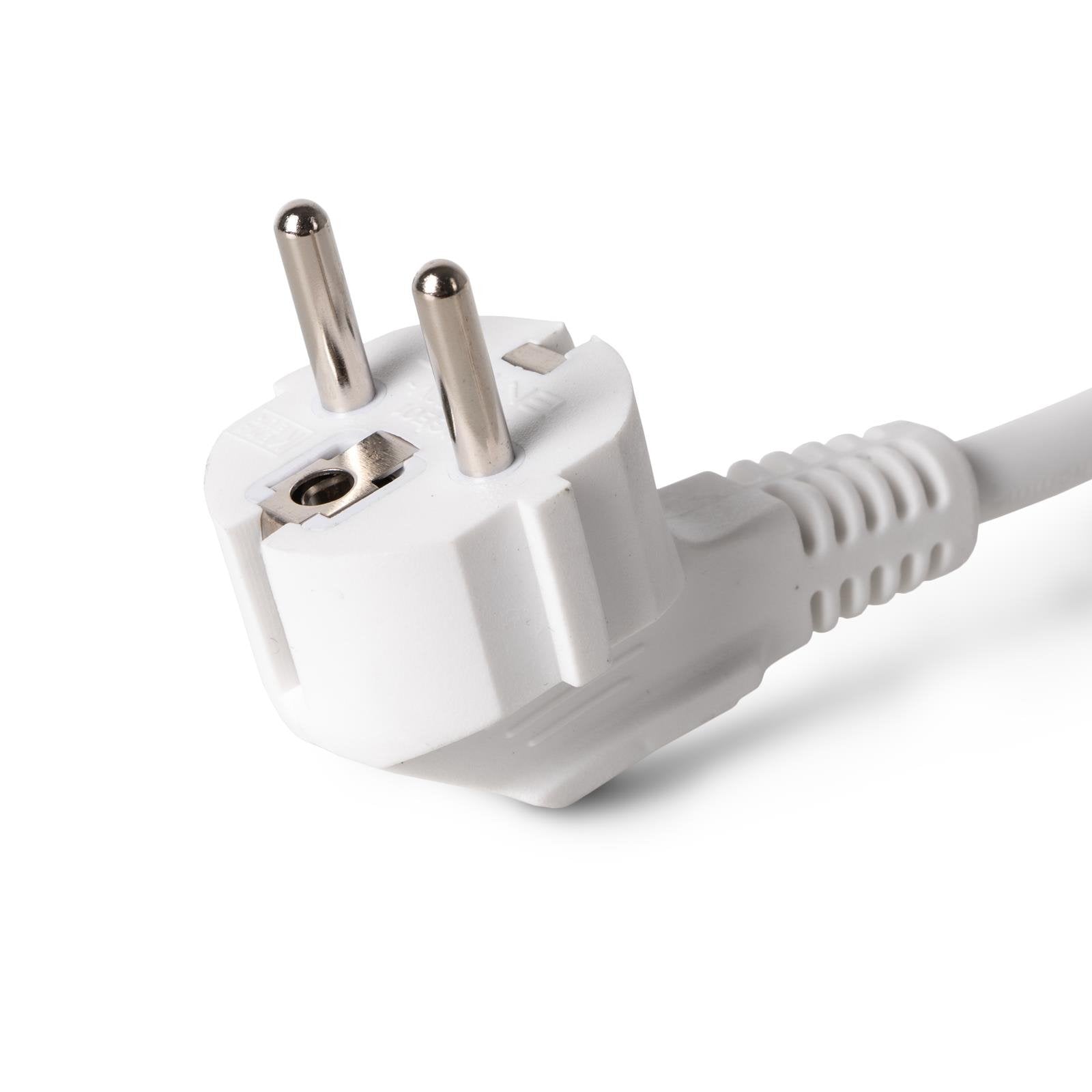 Entac Meckdosenleime 4fach 3x Usb-A, 1,5m Blanco