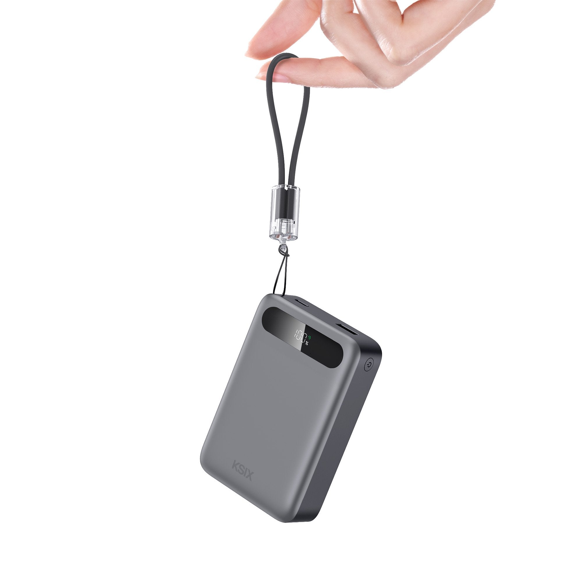 Powerbank Ksix Bpb20pd22g - 20000mah · 22,5w · Usb Tipo C · Gris