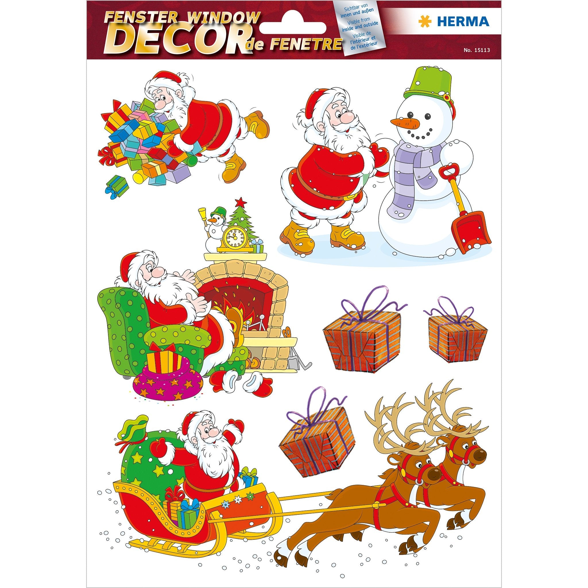 EAN 4008705155489 - HERMA 15548 etiqueta decorativa engomada Multicolor Desmontable 75 pieza(s) imagen 2