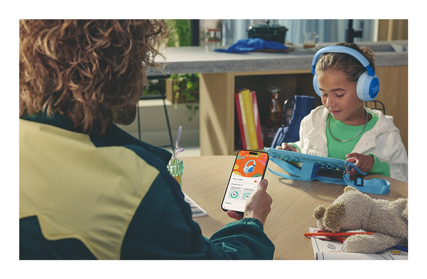 EAN 1200130016547 - JBL Junior 470NC Auriculares Inalámbrico Diadema Llamadas/Música USB Tipo C Bluetooth Azul imagen 8