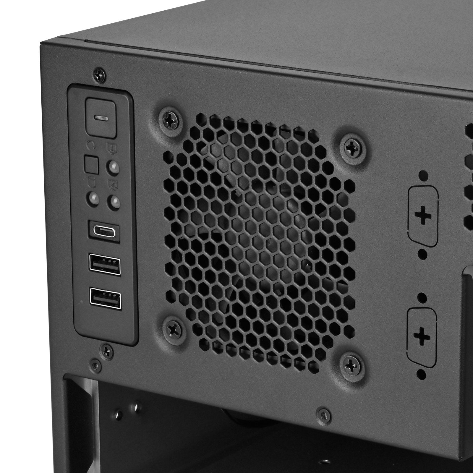 EAN 4710679817224 - Silverstone RM46-502-I Estante Negro imagen 9