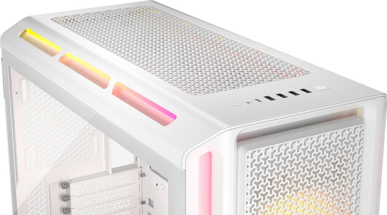 EAN 0840440487746 - Corsair iCUE LINK 5000T LX RGB Midi Tower Blanco imagen 2