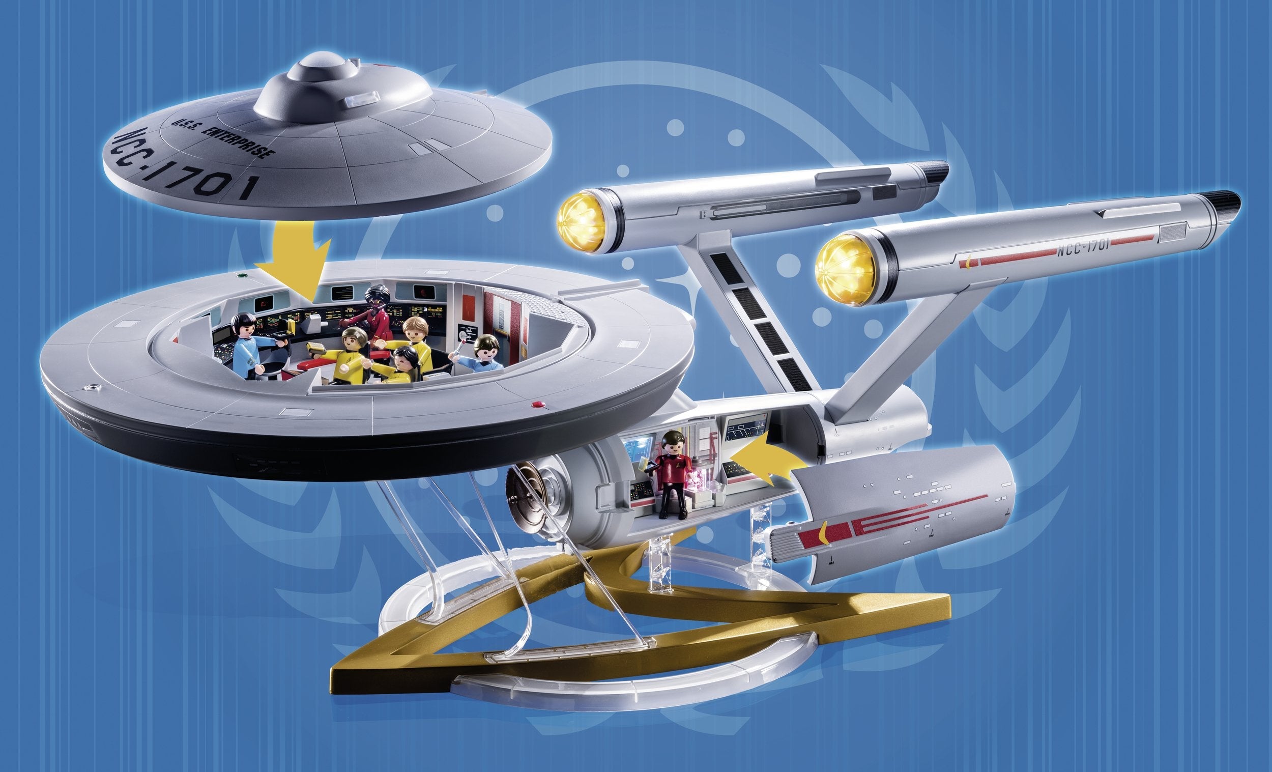 Playmobil Star Trek 70548 U.S.S. Enterprise Ncc-1701